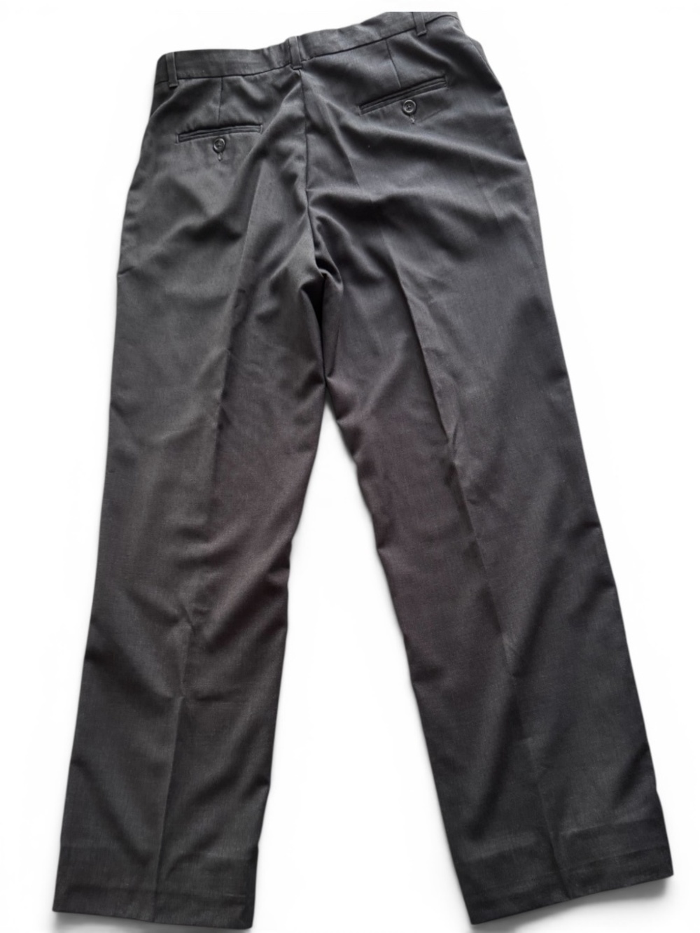 CALVIN KLEIN Gray Dress Pants Men’s Size 20 Regular Flat Front - Picture 4 of 9